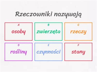 Rzeczowniki o nietypowej odmianie Materiały dydaktyczne