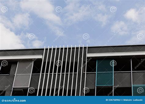 Modern Factory Building Stock Photo Image Of Corporate 236768962