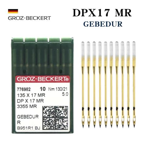 Pcs Dpx Mr Gebedur Groz Beckert Sewing Needles For Industrial