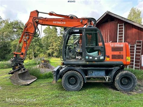 Hitachi Zx W Wheel Excavator For Sale Sweden V Stmanland Pa