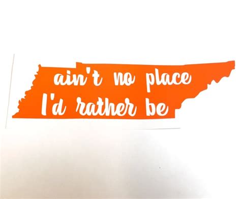 Items similar to Tennessee Decal / Tennessee Vols / Vinyl Decal / Vinyl ...