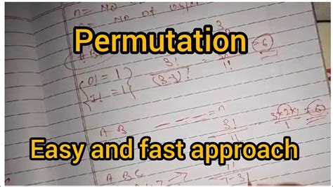 Permutation Part Easy And Fast Approach Rrb Po Sbi Po