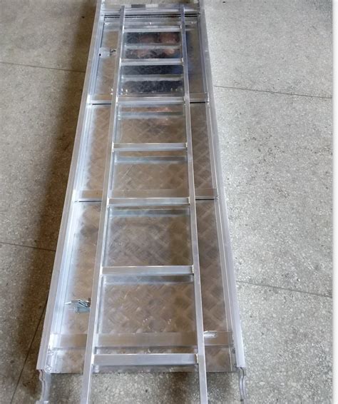 Durable Scaffolding Aluminium Work Platform With Trapdoor Layher