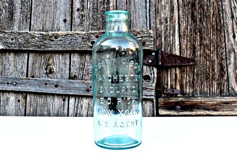 Antique Robert Gibson Tablets Glass Bottle With By Americanantique