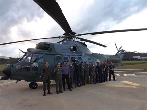 Helibras Entrega Un Nuevo H M A La Fuerza A Rea Brasile A