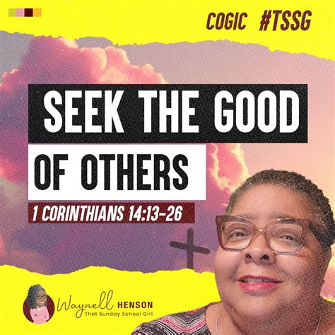 Tssgnotes 📚🙌🏽 ️ Seek The Good Of Others July 28 2024