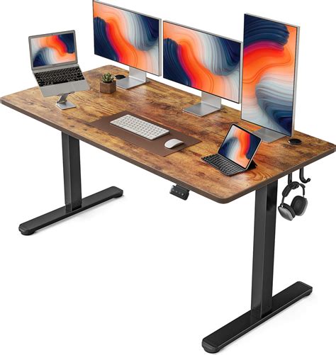 Cubicubi Bureau Debout Lectrique R Glable En Hauteur Avec Planche D