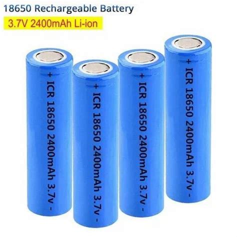 GEB ICR18650 2400mAh 3 7 V Lithium Ion Rechargeable Battery At Best