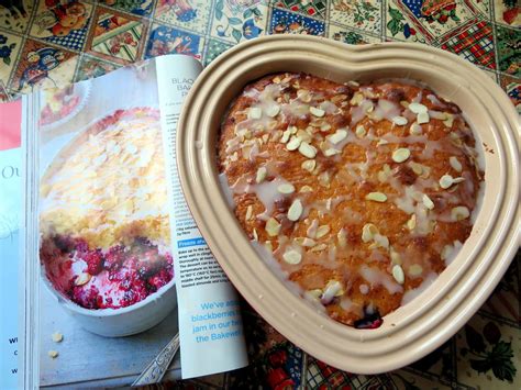 Blackberry Bakewell Pudding The English Kitchen