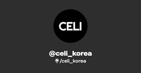 Celikorea Instagram Linktree