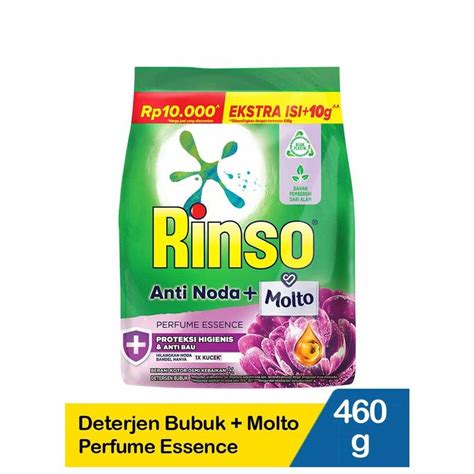 Jual Rinso Anti Noda Molto Rose Fresh Deterjen Bubuk Gram