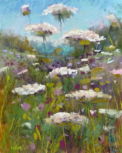 Painting My World Monday Pastel Demo Queen Anne S Lace