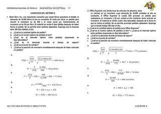 Cantidad O Lote Economico De Compra Eoq Ppt Descarga Gratuita