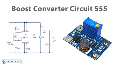 Boost Converter Circuit 555