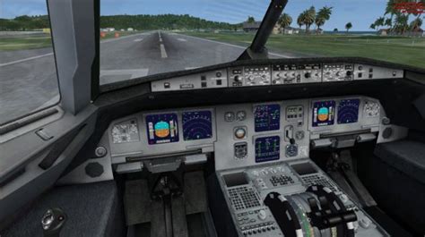 Airbus A321 Virtual Cockpit Textures for FSX