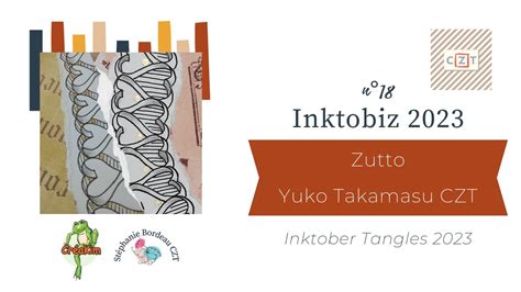 Inktobiz Jour Zutto Inktober Tangles Youtube