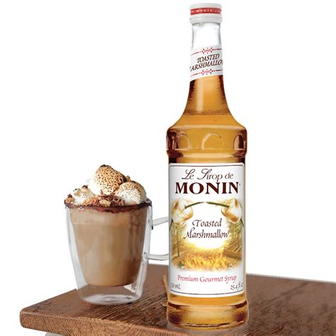 Monin Toasted Marshmallow Flavored Syrup Aroma Ridge Coffee Roasters