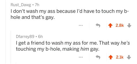Washing Your Ass R SuddenlyGay