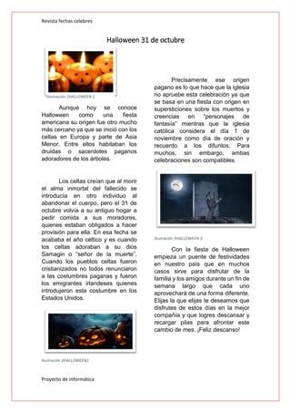 Revista Informatica De Fechas Celebres Pdf