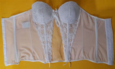 Corset Branco Lingerie Feminina Cea Usado Enjoei