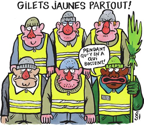 Gilets Jaunes Les Dessins Charlie Hebdo