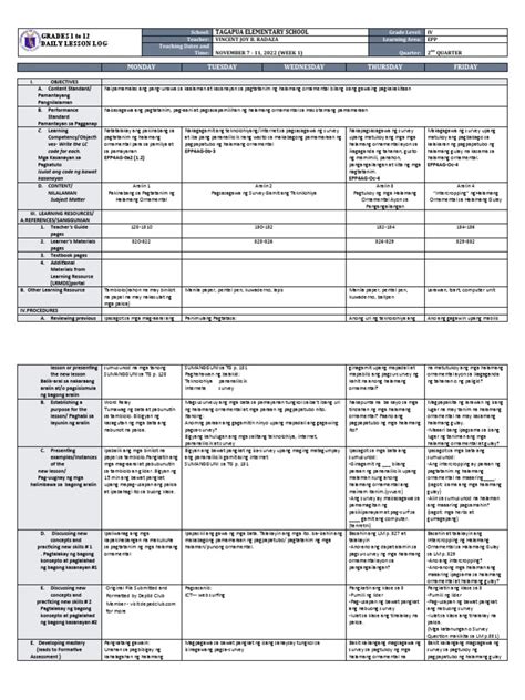 Dll Epp 4 Q2 W1 Pdf