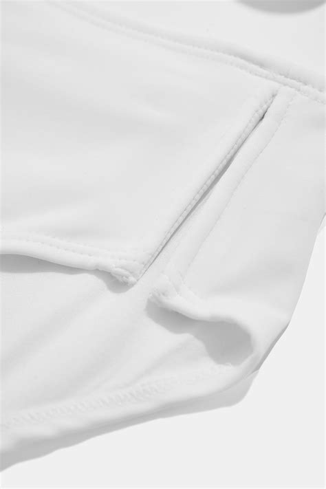 Outlet Kadın Oye Swımwear Victoria Düşük Bel Beyaz Tokalı Bikini