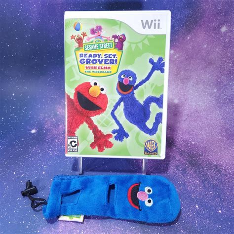 Sesame Street Ready Set Grover Nintendo Wii With Grover