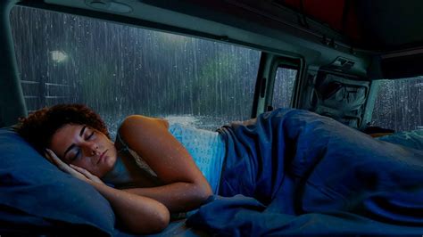 Rain Sounds For Sleeping Deep Sleep With Heavy Rain Outside Camping