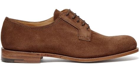 Churchs Barkson Suede Derby Shoes In Brown For Men Lyst