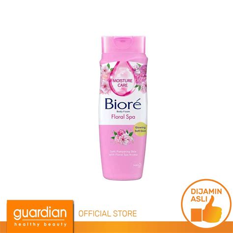 Jual BIORE Body Foam Floral Spa Bottle 250ml Shopee Indonesia