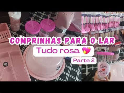 Vlog Comprinhas Fofas Para A Minha Cozinha Rosa Parte 2 YouTube