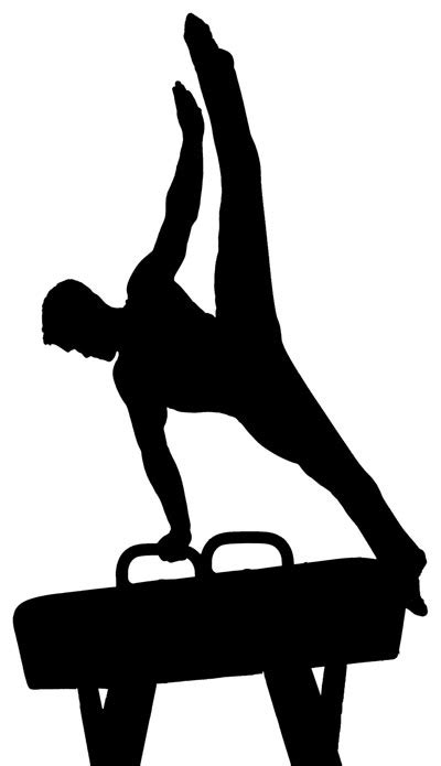 Free Gymnastics Silhouette Cliparts, Download Free Gymnastics ...