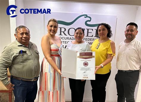 Profepa Entrega Certificado De Calidad Ambiental A Cotemar Energy21