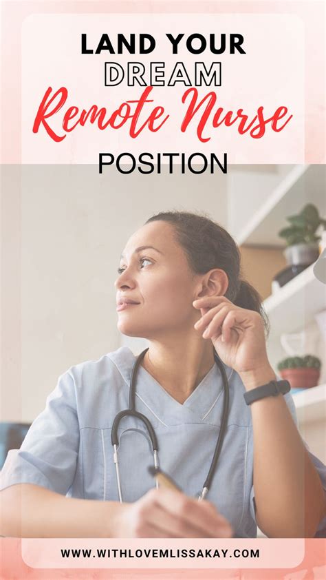 How To Get A Remote Nurse Job Nursing Jobs Nurse Remote Jobs