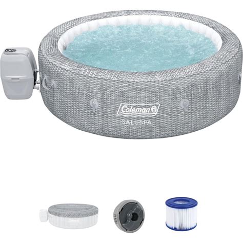 Bestway Coleman Sicily AirJet 5 To 7 Person Inflatable Hot Tub Round