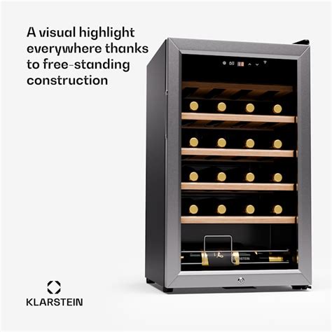 Klarstein Shiraz Premium Smart Wijnkoelkast Flessen