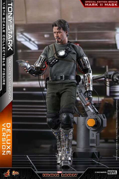 Iron Man Tony Stark Mech Test Version 1 6 Scale Figure By Hot Toys The Toyark News