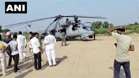 IAF Mi-35 attack helicopter makes precautionary landing in Rajasthan ...