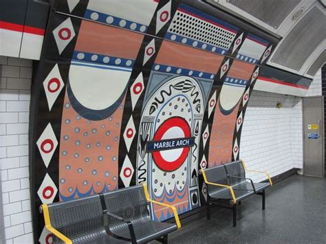 Marble Arch tube station - decorative panel (9) London Underground Tube ...