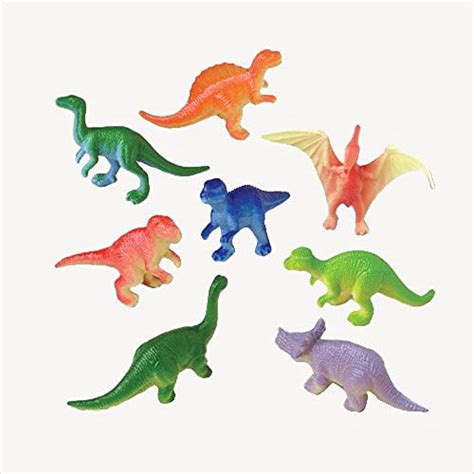 Assorted Mini Plastic Dinosaur Figures - 36 Pack - Walmart.com ...