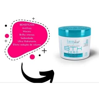 Botox Forever Liss Btx Zero Ultra Hidratante Sem Formol 250g Shopee