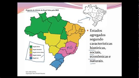 Regionalização do Brasil YouTube