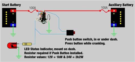 Battery Isolator Wiring Schematic