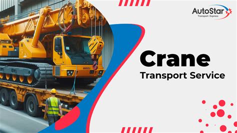 Crane Transport Services Crane Shipping Company