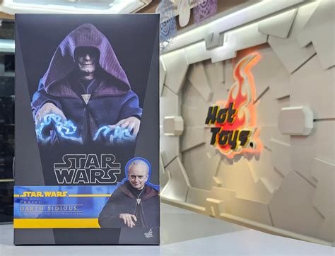全新現貨 Hot Toys TMS Star Wars The Clone Wars Darth Sidious Collectible Figure 白卜庭 達斯 西斯大帝