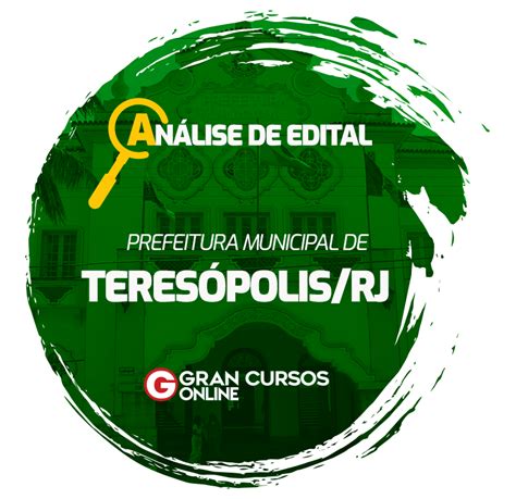 Análise de edital Prefeitura Municipal de Teresópolis RJ