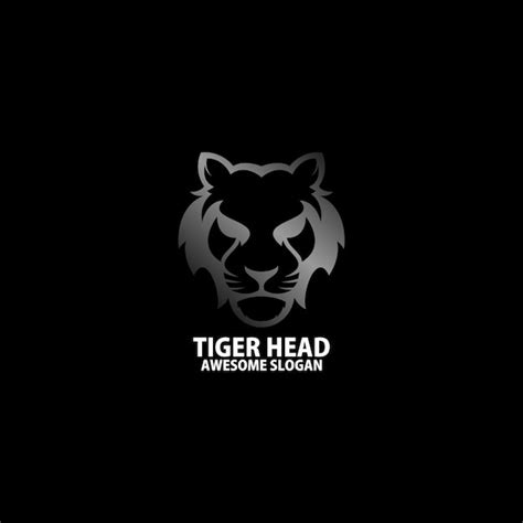 Cr Ation De Mascotte Logo T Te De Tigre Vecteur Gratuite