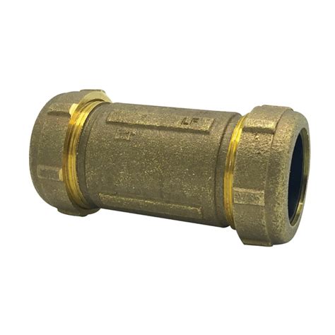 38 Short Brass Compression Coupling Lead Free Wal Rich Corporation