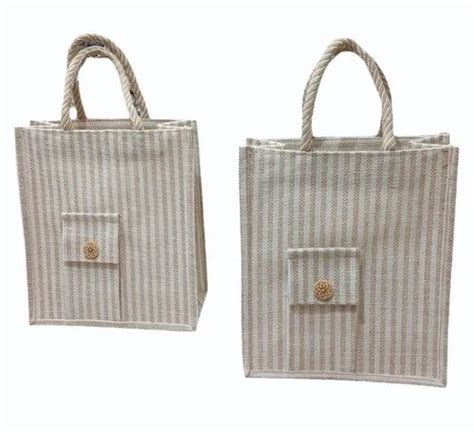 Hand Bag Natural Plain Juco Bags Capacity Kg At Rs Piece In